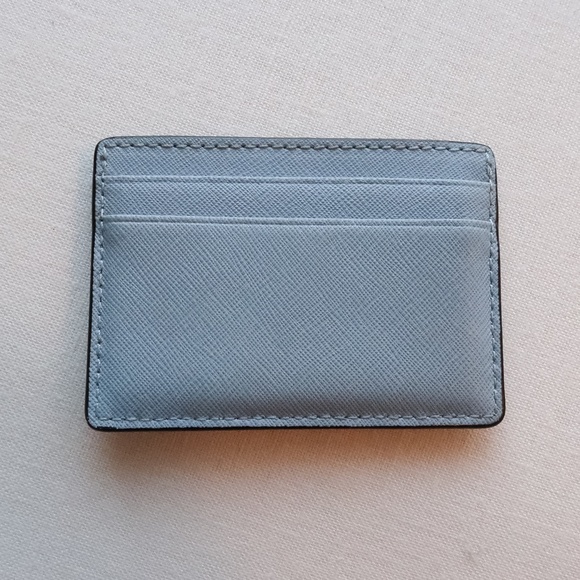 Michael Kors Light Blue Card Holder - Picture 3 of 4